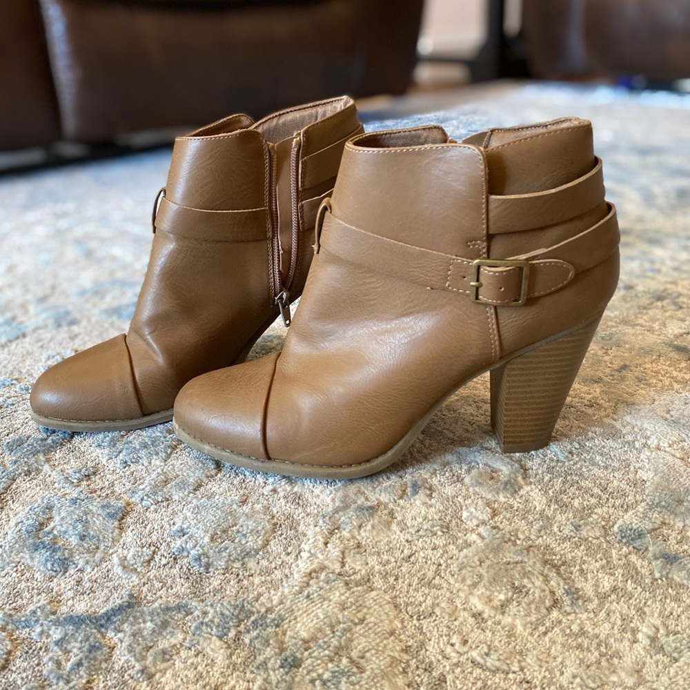 Lauren Conrad booties, size 10